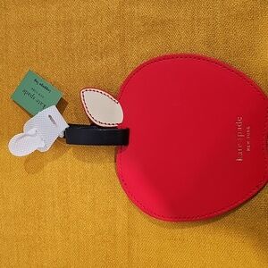 Kate Spade New York Luggage Tag BIG APPLE NY 🍎 5 inch NWT